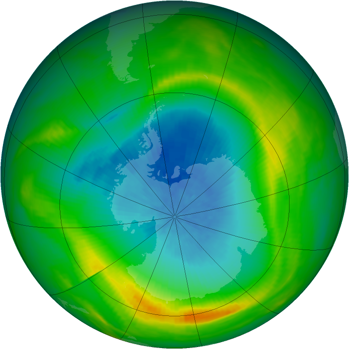 Ozone Map 1981-10-22